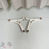 BP5 Subaru Legacy Spec B front lower control arms part number 20202-AG102 20202-AG151 with 3GSpares logo.
