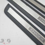 Toyota Chaser JZX100 Tourer V 1JZ‑GTE Interior Door Sill Scuff Plates 96-01
