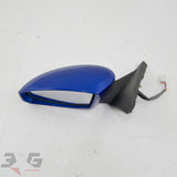 Nissan Z33 Fairlady Z 350Z LH LEFT Door Electric Mirror 02-09 B17 Blue