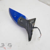 Nissan Z33 Fairlady Z 350Z LH LEFT Door Electric Mirror 02-09 B17 Blue