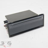 Nissan Skyline R33 radio / DIN storage pocket 68475-10V00 68475-85E00 68475-F6700 11556-75700 with 3GSpares logo.
