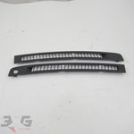 Nissan Skyline R33 dashboard side air vent louvers LH RH 68742-15U00 68743-15U00 with 3GSpares logo.