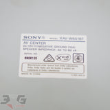 Sony XAV-W651BT Receiver Unit w Front USB CD DVD & AUX Double Din Radio Stereo