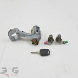 OEM Nissan Skyline R33 Lock Set Ignition Door Locks Key 3GSpares