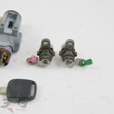 Nissan R33 Skyline Ignition & Both Doors Lock Barrels & Key 93-98