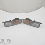 Nissan R33 Skyline S1 Front Bumper Turn Signal Lamps Lights Pair 93–96