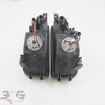 Nissan R33 Skyline S1 Front Bumper Turn Signal Lamps Lights Pair 93–96