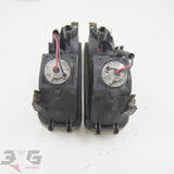 Nissan R33 Skyline S1 Front Bumper Turn Signal Lamps Lights Pair 93–96