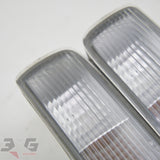 Nissan R33 Skyline S1 Front Bumper Turn Signal Lamps Lights Pair 93–96