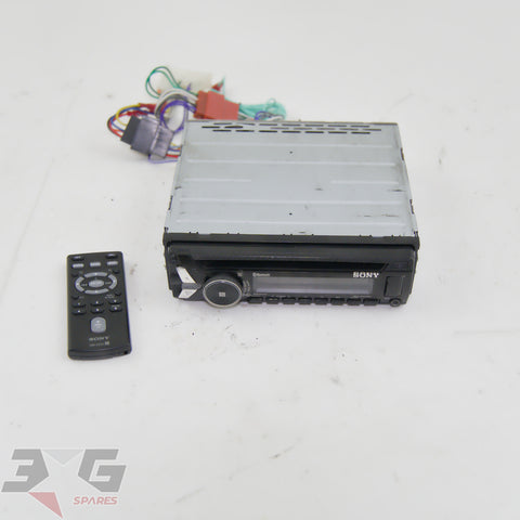 Sony MEX-N4050BT Bluetooth CD MP3 car stereo headunit single DIN, with 3GSpares logo.
