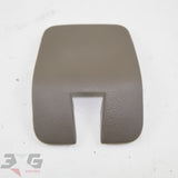 Nissan A31 Cefiro Interior Rear View Mirror Screw Bolt Cover Trim 88-94 Type H Light Brown