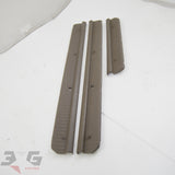 Nissan A31 Cefiro Interior Door Sill Plate Kick Panel Trims 88–94 x3