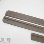 Nissan A31 Cefiro Interior Door Sill Plate Kick Panel Trims 88–94 x3