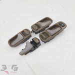 Nissan A31 Cefiro Interior Door Handles Handle Surround with Switch 88–94