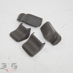 Nissan A31 Cefiro Front Seat Bolt Cover Cap Set 88-94 Dark Brown
