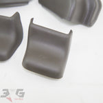 Nissan A31 Cefiro Front Seat Bolt Cover Cap Set 88-94 Dark Brown