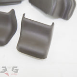 Nissan A31 Cefiro Front Seat Bolt Cover Cap Set 88-94 Dark Brown