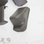 Nissan A31 Cefiro Front Seat Bolt Cover Cap Set 88-94 Dark Brown
