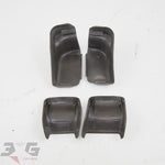 Nissan A31 Cefiro Front Seat Bolt Cover Cap Set 88-94 Dark Brown