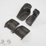 Nissan A31 Cefiro Front Seat Bolt Cover Cap Set 88-94 Dark Brown
