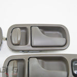 Nissan A31 Cefiro Interior Door Handle & Surround Set + Switches 88–94 Dark Brown C