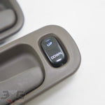 Nissan A31 Cefiro Interior Door Handle & Surround Set + Switches 88–94 Dark Brown C