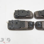 Nissan A31 Cefiro Interior Door Handle & Surround Set + Switches 88–94 Dark Brown C