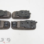 Nissan A31 Cefiro Interior Door Handle & Surround Set + Switches 88–94 Dark Brown C