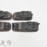 Nissan A31 Cefiro Interior Door Handle & Surround Set + Switches 88–94 Dark Brown C