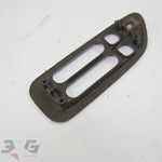 Nissan A31 Cefiro RH Right Front Window Switch Surround Trim 88–94 Dark Brown
