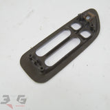 Nissan A31 Cefiro RH Right Front Window Switch Surround Trim 88–94 Dark Brown