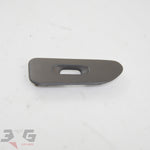 Nissan A31 Cefiro LH Left Front Window Switch Surround Trim 88–94 Dark Brown C