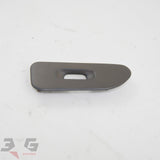 Nissan A31 Cefiro LH Left Front Window Switch Surround Trim 88–94 Dark Brown C