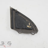 Nissan A31 Cefiro RH Right Interior Mirror Bolt Cover 88-94 Dark Brown