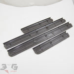Nissan A31 Cefiro Door Sill Kick Panel Trim Set Front & Rear 88–94 Dark Brown C
