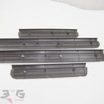 Nissan A31 Cefiro Door Sill Kick Panel Trim Set Front & Rear 88–94 Dark Brown C