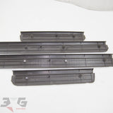 Nissan A31 Cefiro Door Sill Kick Panel Trim Set Front & Rear 88–94 Dark Brown C