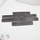 Nissan A31 Cefiro Door Sill Kick Panel Trim Set Front & Rear 88–94 Dark Brown C