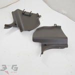 Nissan A31 Cefiro LH & RH Pair Front Lower A Pillar Kick Panels 88–94 Dark Brown C