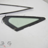 Nissan A31 Cefiro LH Left Rear Quarter Window Glass Assembly 88–94