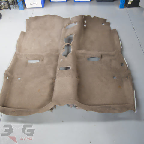 Nissan A31 Cefiro Interior Floor Carpet Assembly 88-94 Light Brown