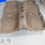 Nissan A31 Cefiro Interior Floor Carpet Assembly 88-94 Light Brown