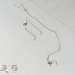 Nissan A31 Cefiro C33 Laurel Engine Bay Brake Line Kit Non-ABS 3PC 88-94