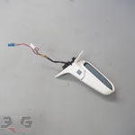 Nissan A31 Cefiro RH Right Drivers Exterior Side Wing Mirror White 88-94