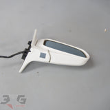 Nissan A31 Cefiro RH Right Drivers Exterior Side Wing Mirror White 88-94