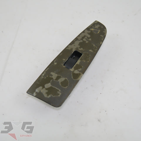 Toyota JZX100 Chaser Carbon Left Front Window Switch & Surround 1996-2001 OEM with 3GSpares logo