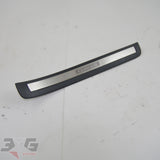 Right rear door scuff plate for Toyota Chaser JZX100 Tourer V Series 2 1996–2001 part number 67915-22080 FN10 Blue Gray with 3GSpares logo.