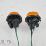 EDM Honda EA Civic & CRX Prelude Integra Genuine Stanley Side Marker Pair