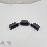 Interior door pull pocket set for Toyota Chaser JZX100 Tourer V 1996–1998 FN10 Blue Gray with 3GSpares logo.
