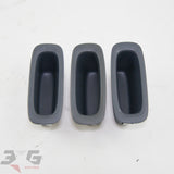 Toyota JZX100 Chaser S1 Interior Door Pull Pocket Set Blue Gray 96-98